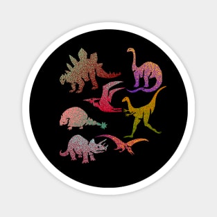 Happy Dinosaurs Magnet